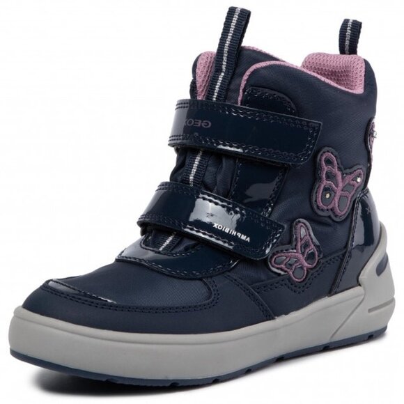 Geox Girls Butterfly Sleigh ABX Waterproof Boot - Picture 1 of 10